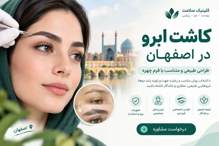 کاشت ابرو در اصفهان