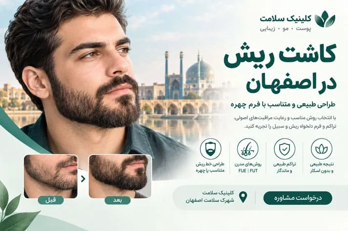کاشت ریش در اصفهان